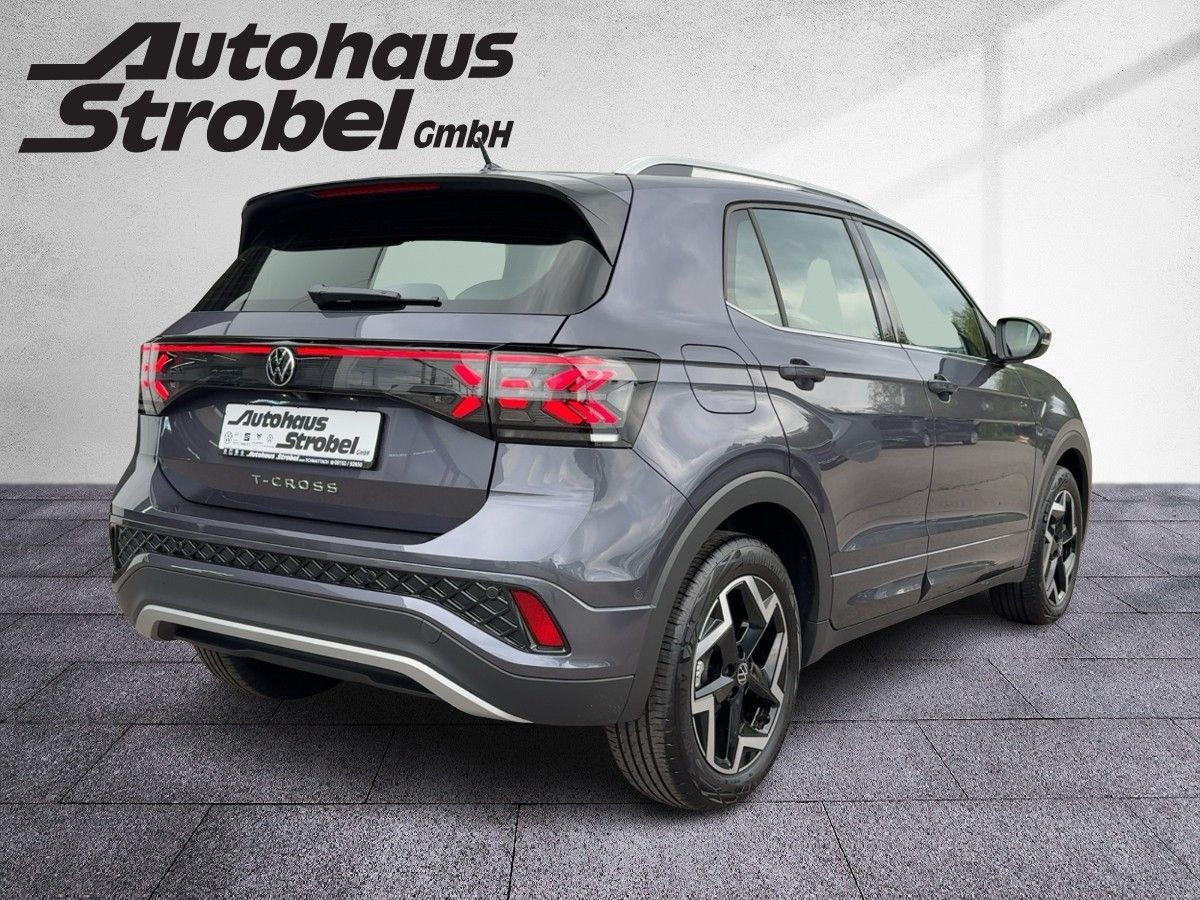 T-Cross 1.0 TSI DSG R-Line AHK LED-Matrix Kamera Sitzh. Climatronic Lane-Ass. DAB+