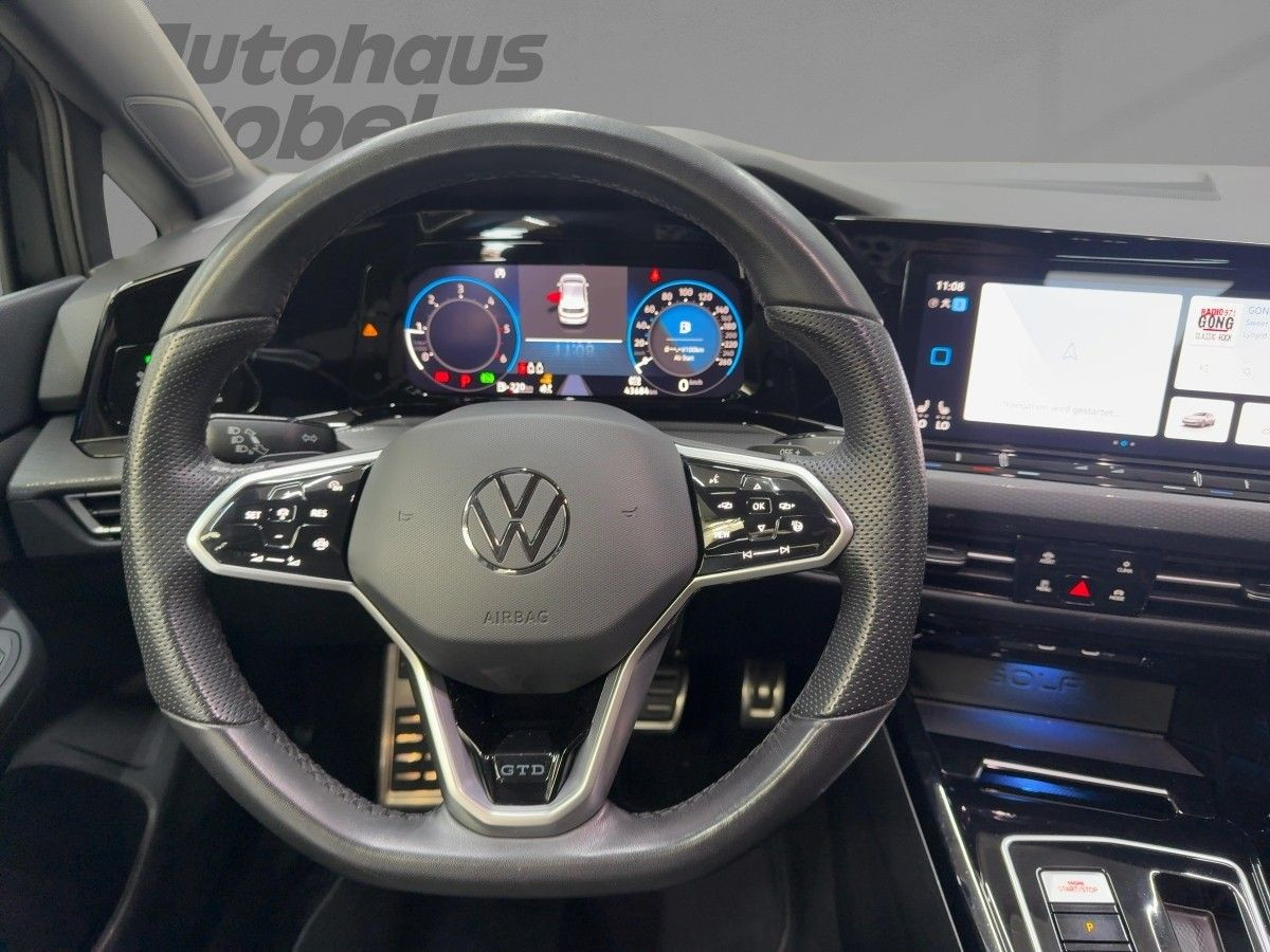 Golf VIII GTD 2.0 TDI DSG AHK ACC LED-Plus Sitzh. Einparkh. Climatronic Lane-Ass.