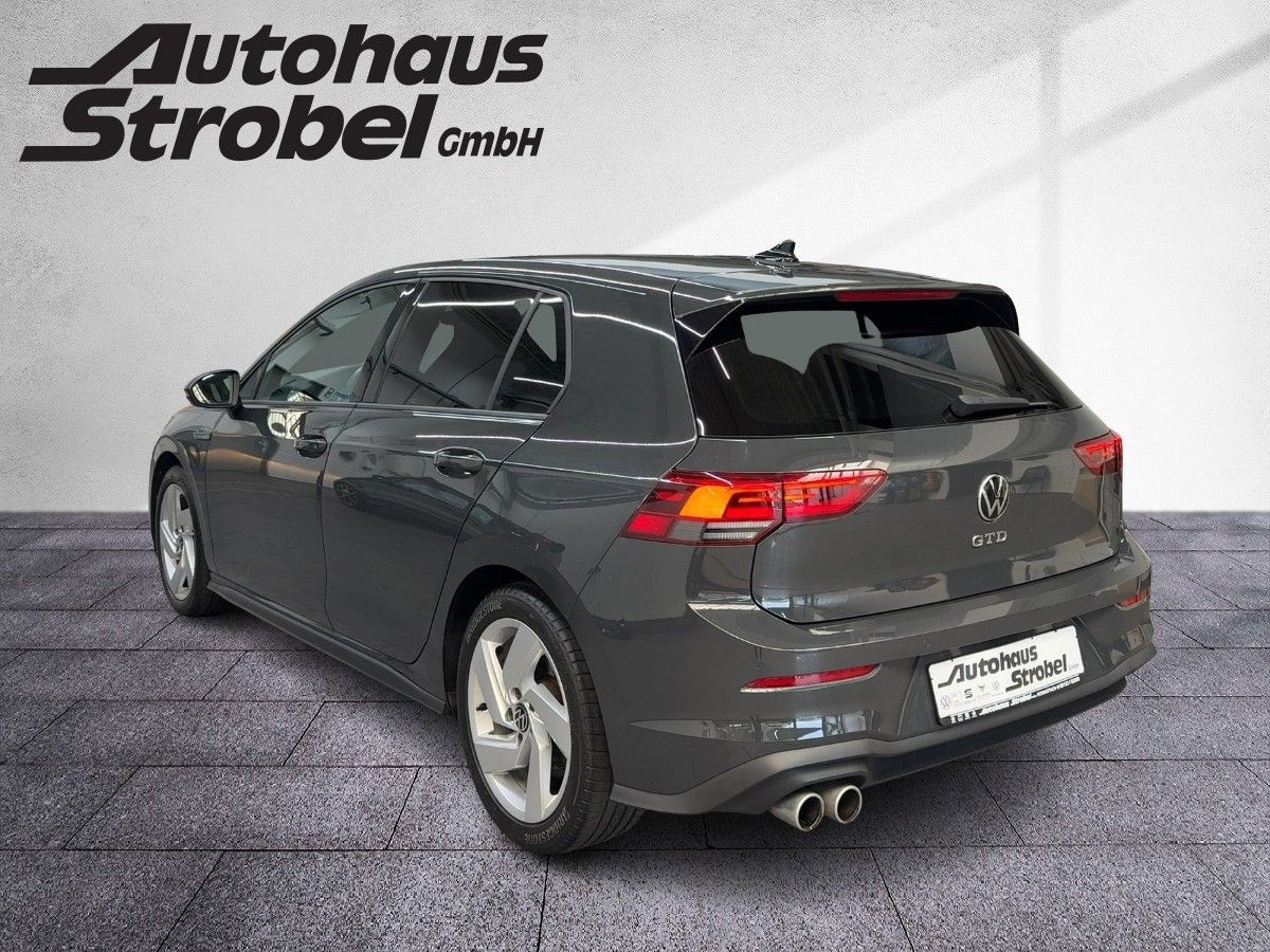 Golf VIII GTD 2.0 TDI DSG AHK ACC LED-Plus Sitzh. Einparkh. Climatronic Lane-Ass.