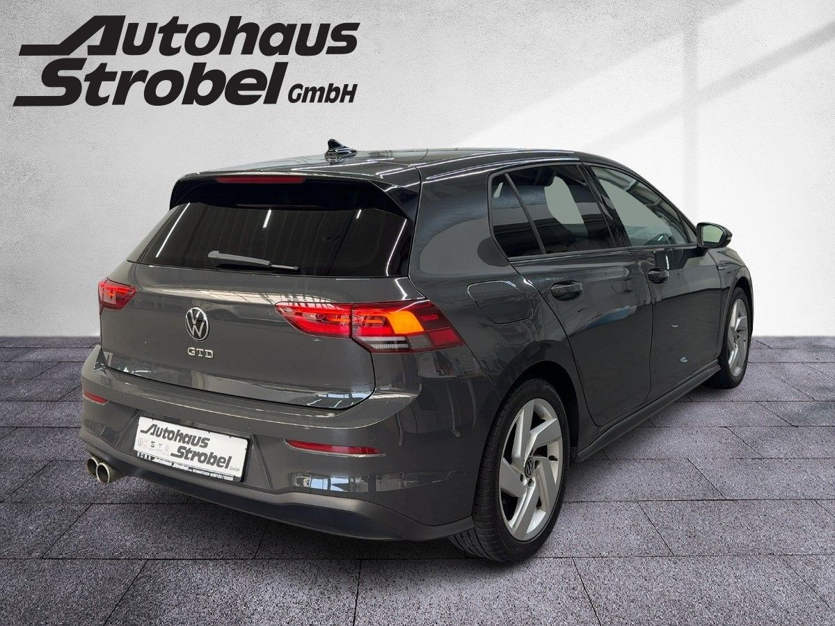 Golf VIII GTD 2.0 TDI DSG AHK ACC LED-Plus Sitzh. Einparkh. Climatronic Lane-Ass.