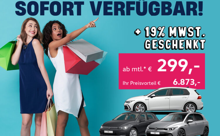  Großer VW Golf Sale