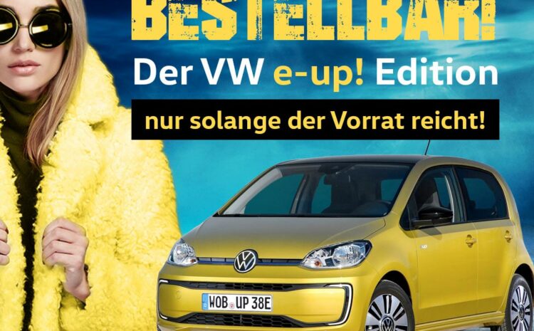  e-up! Edition wieder bestellbar!