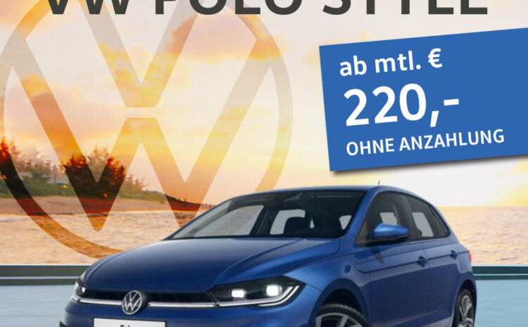  15x VW Polo Style Vorbestellt