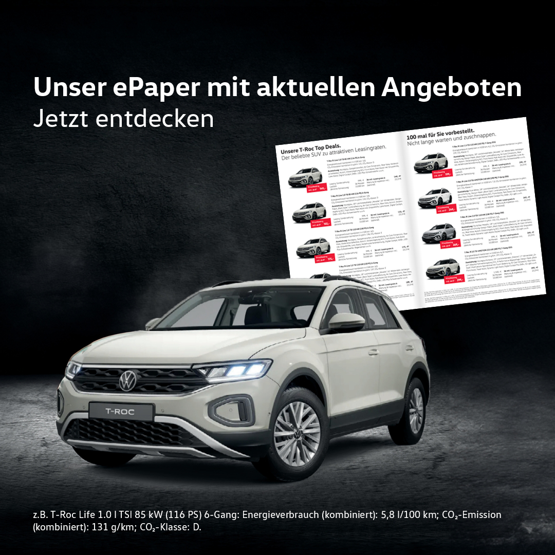 Unser ePaper mit aktuellen Angeboten