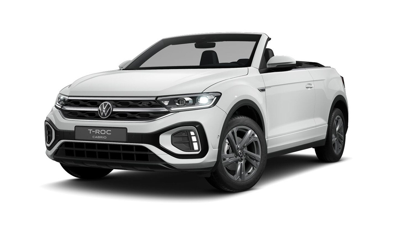 3-T-ROC CABRIO R-LINE WHITE