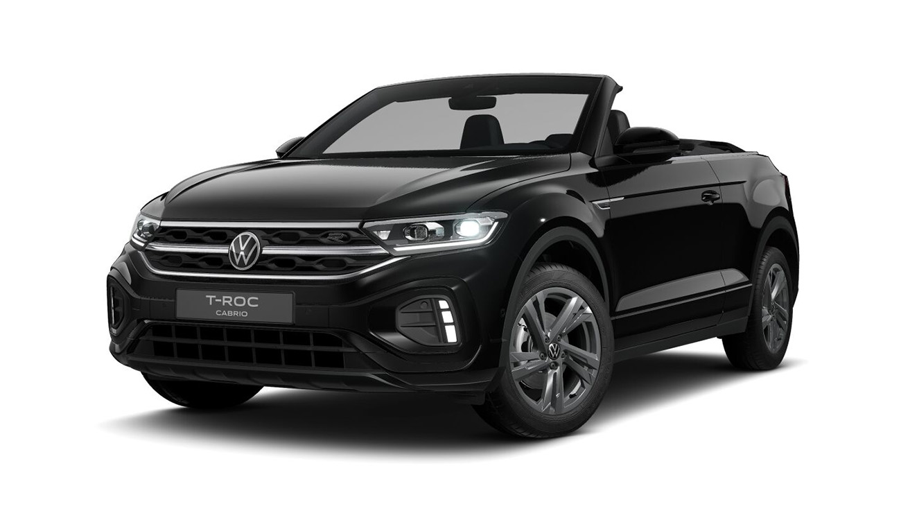 4-T-ROC CABRIO R-LINE BLACK