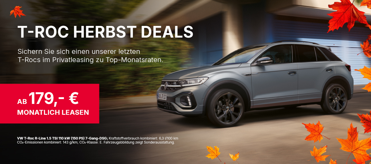 T-Roc Herbst Deals