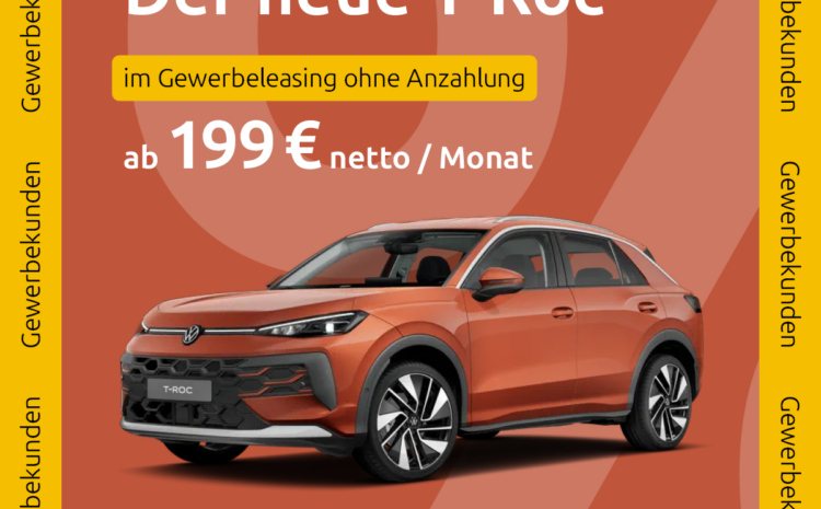  T-Roc Leasing Gewerbe
