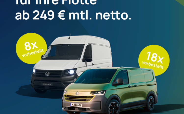  VW NFZ Crafter und Transporter Aktion