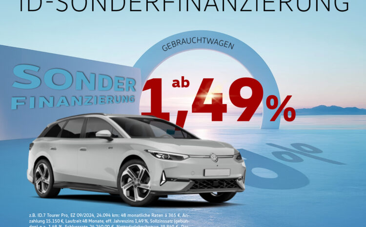  ID. Sonderfinanzierung