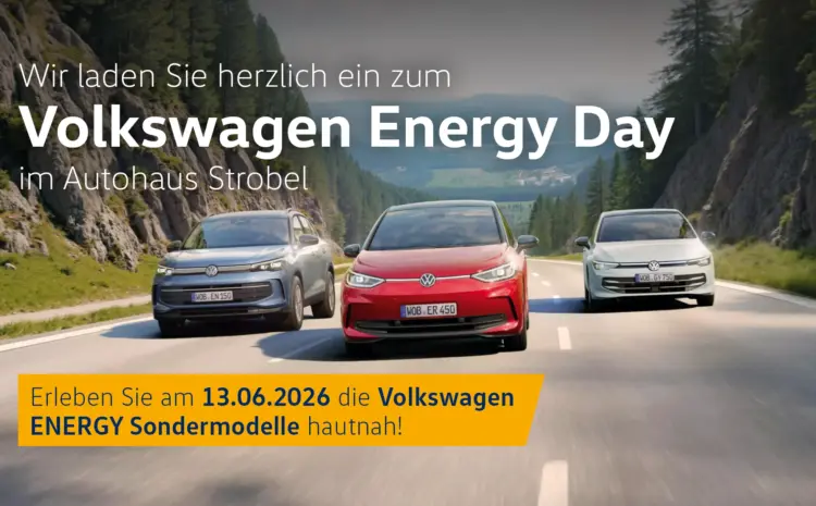  Save the Date: Volkswagen ENERGY Day