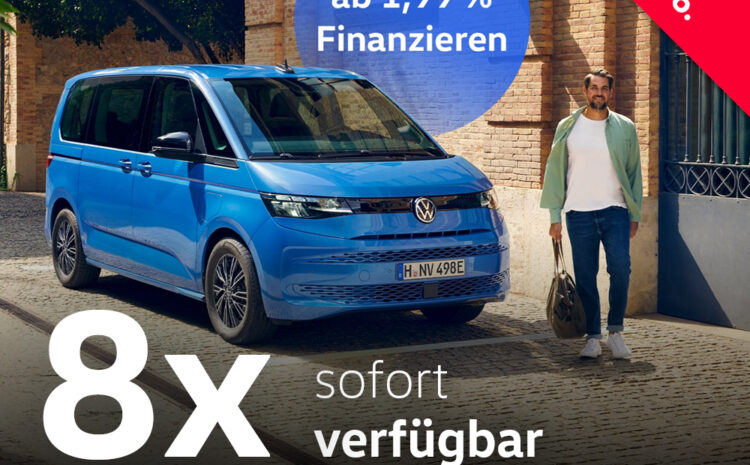  1,99 % Finanzierung für Multivan Lagerwagen sichern