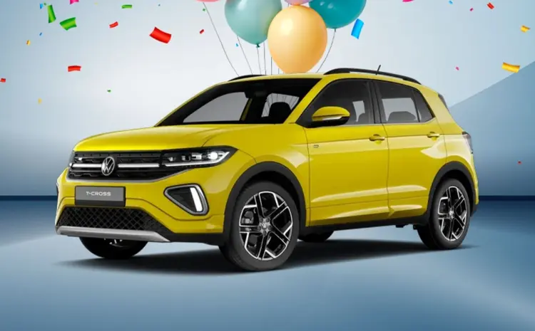  Jubiläumsangebot: Der VW T-Cross R-Line