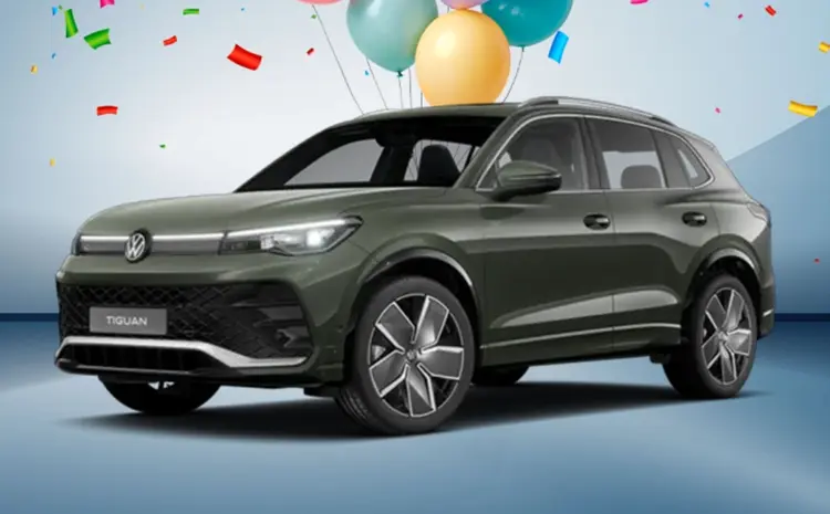  Jubiläumsangebot: Der VW Tiguan R-Line eHybrid