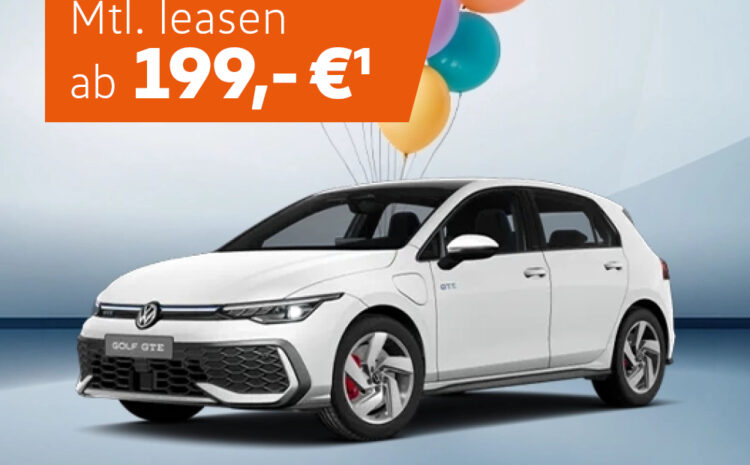 Jubiläumsangebot:Der Golf GTE