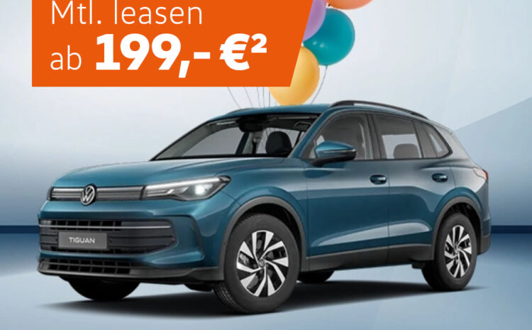  Jubiläumsangebot:Der Tiguan Life
