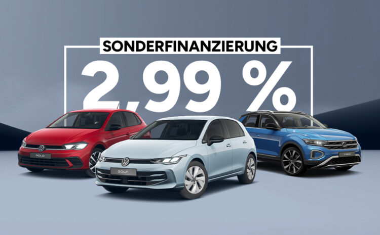  2,99 % Sonderfinanzierung